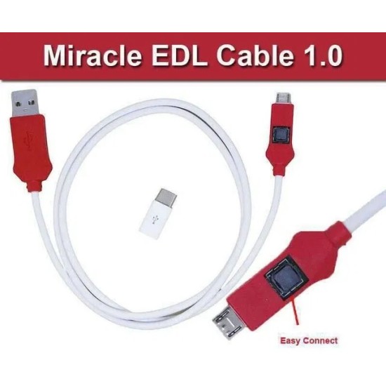 Cablu Miracle EDL (Micro USB și Type C)