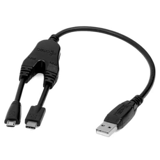 EDL Cable 2-in-1 (USB type C and micro-USB)