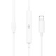 Casti Audio Apple/iPhone Borofone BM56 Lightning, Albe