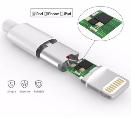 Cablu de date / incarcare Apple Foxconn COMPATIBIL USB - Lightning 1M - Bulk