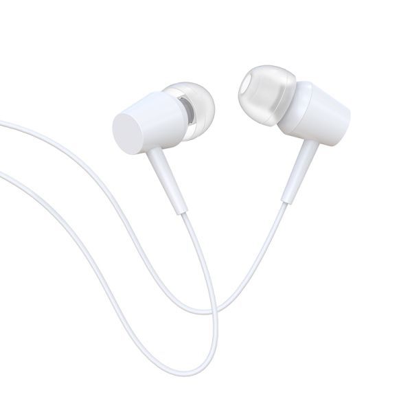 JOKADE - JD007 universal earphone with mic JACK 3,5MM 1.2M WHITE