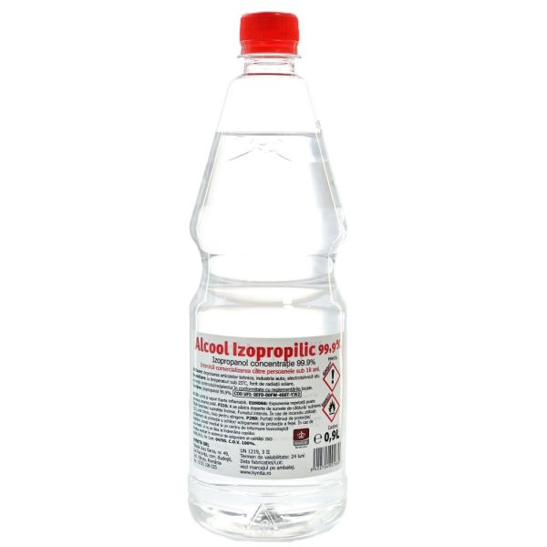 Alcool Izopropilic, Izopropanol, IPA, 99,9% 0,9 L