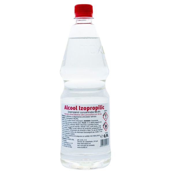 Alcool Izopropilic, Izopropanol, IPA, 99,9% 0,9 L