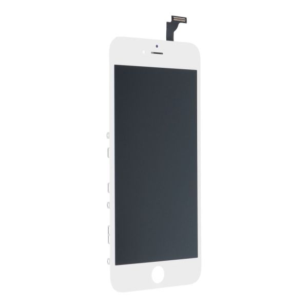 Display cu Touchscreen JK pentru Apple iPhone 6 Plus, cu Rama, Versiune LCD In-Cell, Alb