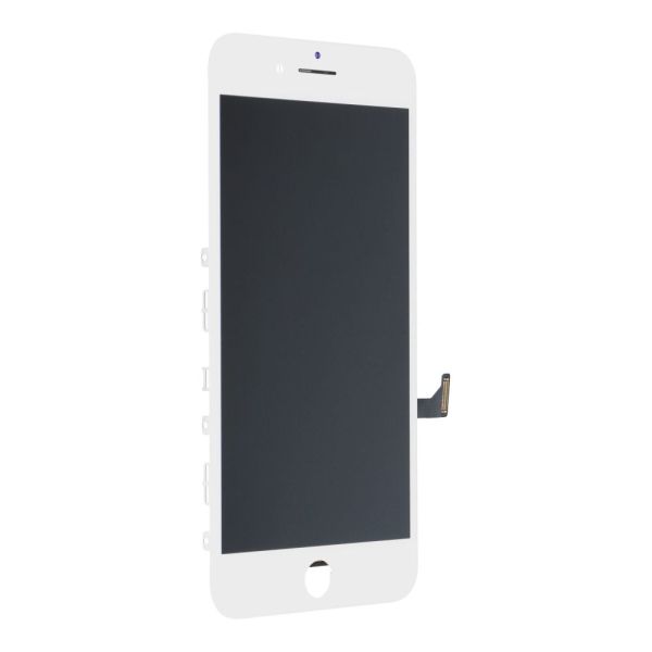 Display cu Touchscreen JK pentru Apple iPhone 7 Plus, cu Rama, Versiune LCD In-Cell, Alb