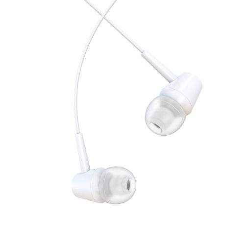 JOKADE - JD007 universal earphone with mic JACK 3,5MM 1.2M WHITE