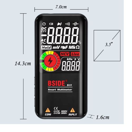 Smart Multimetru Digital BSIDE S10