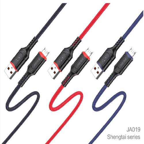 Cablu date, Panzat, Jokade, JA019, 3.0A Micro USB, 1 M