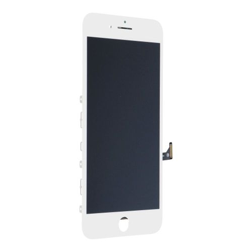 Display cu Touchscreen JK pentru Apple iPhone 8 Plus, cu Rama, Versiune LCD In-Cell, Alb